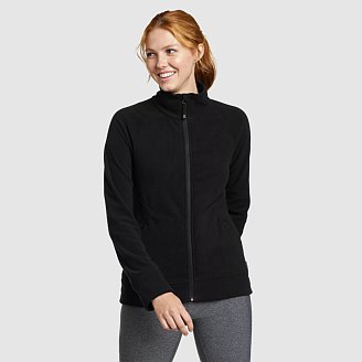 Eddie Bauer - Ladies Full-Zip Fleece Jacket Style EB201 - Casual Clothing  for Men, Women, Youth, and Children