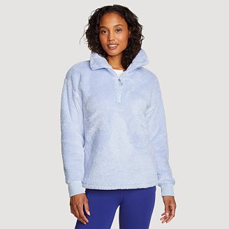 Womens Quest Plush 1/4-Zip Fleece
