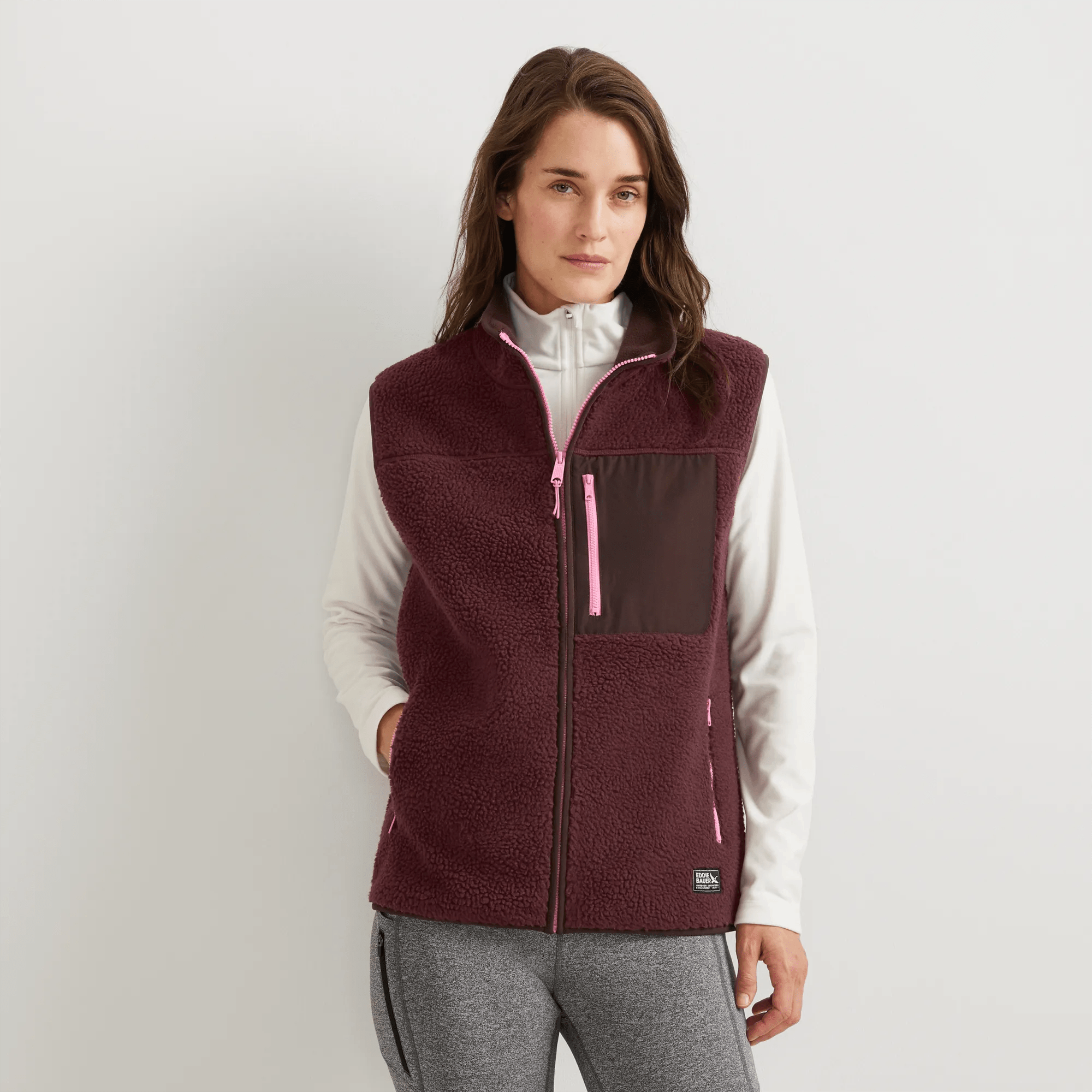 Chilali Faux Shearling Fleece Vest
