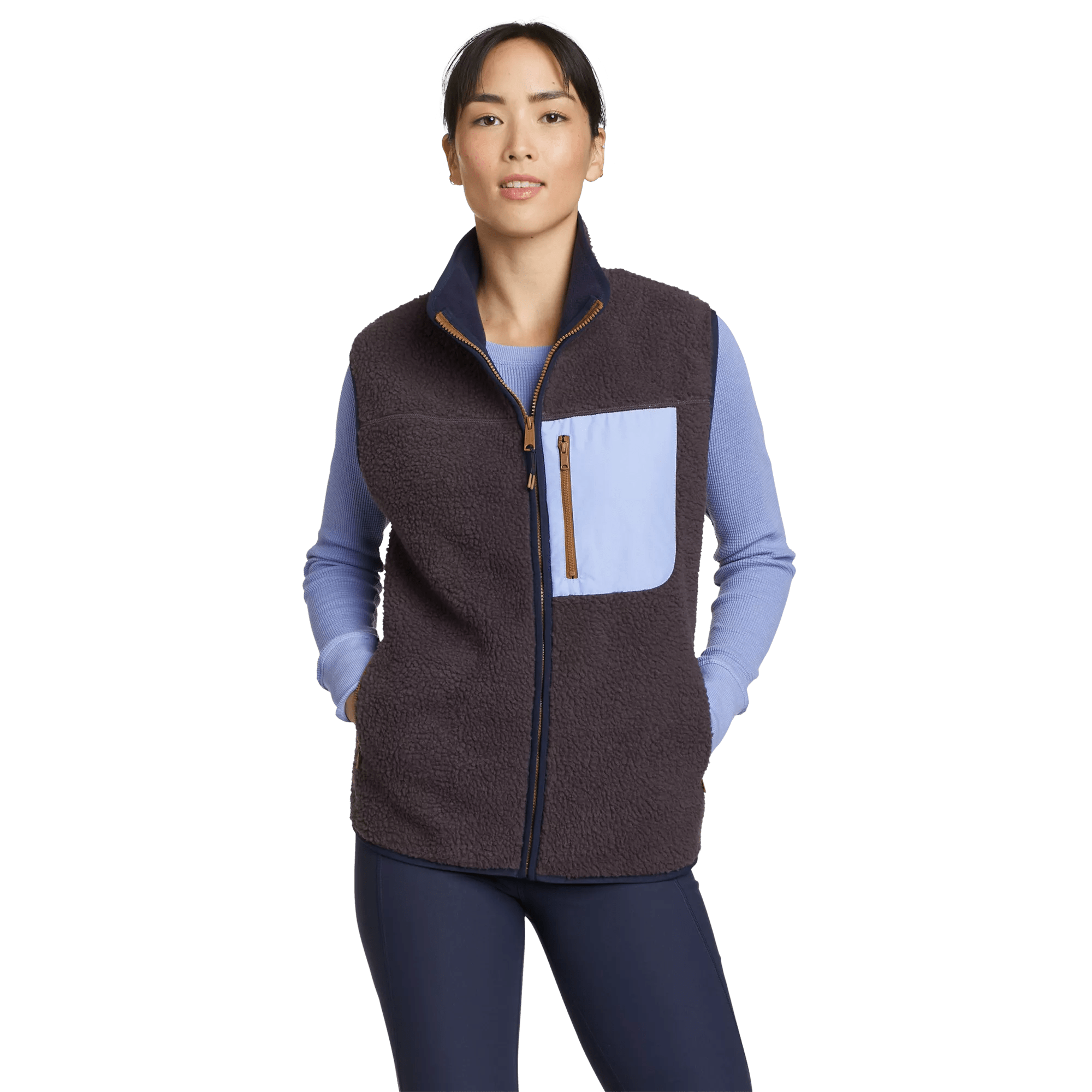 Chilali Faux Shearling Fleece Vest