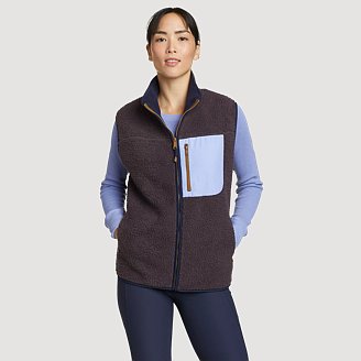 Women's Chilali Faux Shearling Fleece Vest