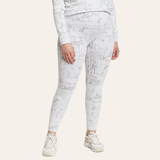 Women's Mini Grid Fleece Leggings