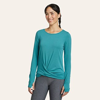 Women's Tempo Light Wrap-Front Shirt