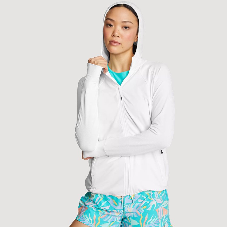Women's Solarfoil® Peak Zip-front Hoodie | Eddie Bauer