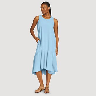 Womens Departure Midi Dress