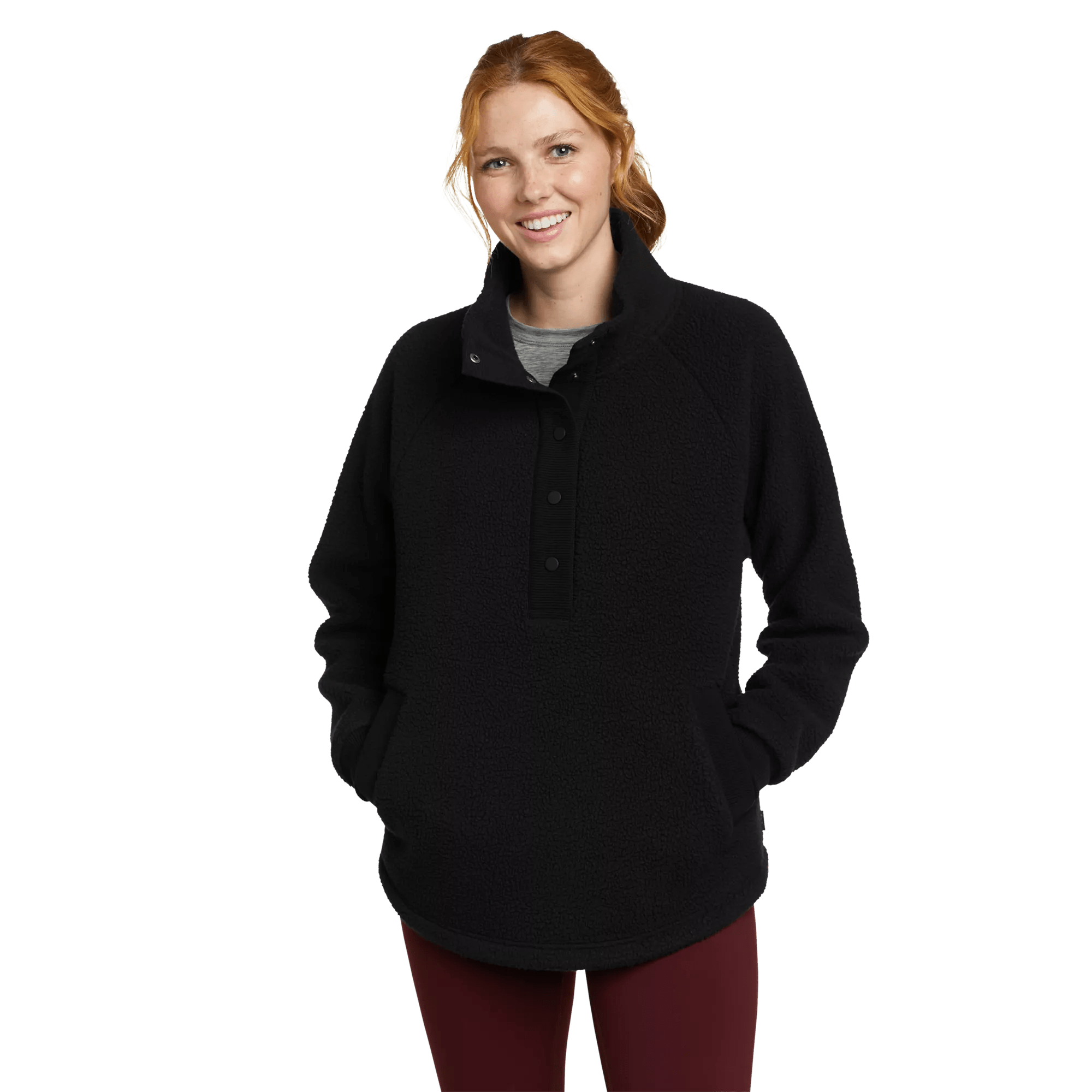 Glacier Breeze Mock Neck Fleece Jacket