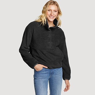 Womens Cabinscape Fleece Pullover