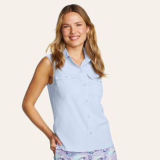 Image of Women's Sleeveless Mountain Shirt 3.0 - Solid