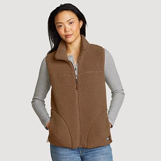 Women's Faux Shearling Vest