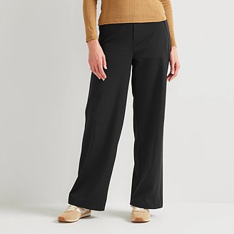 Women's Wayfarer High-Rise Wide Leg Travel Pants