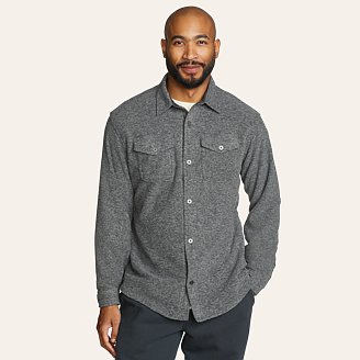 Men's Shirt Jackets | Thermal & Micofleece Shirts | Eddie Bauer Men's Shirt Jackets | Thermal & Micofleece Shirts | Eddie Bauer