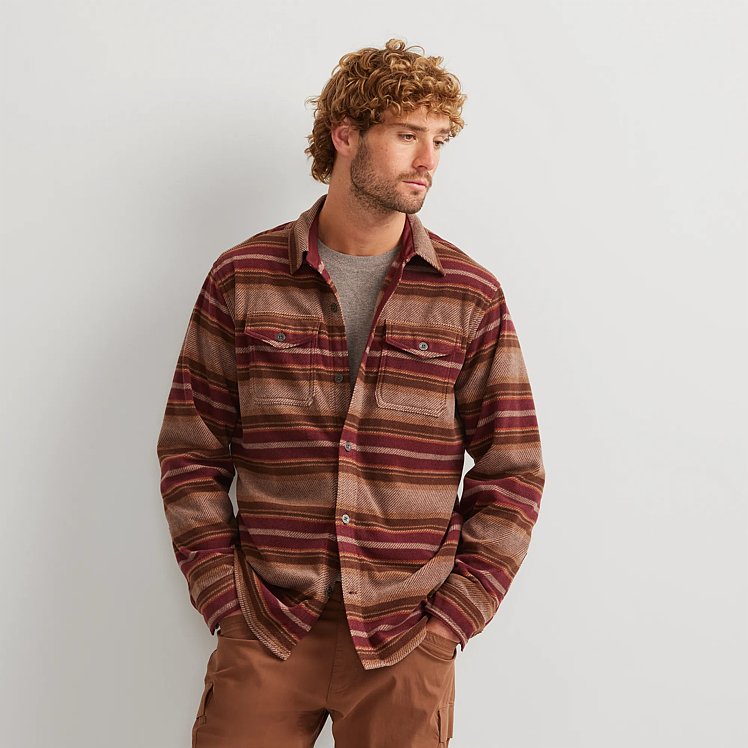 Men's Chutes Microfleece Shirt Eddie Bauer