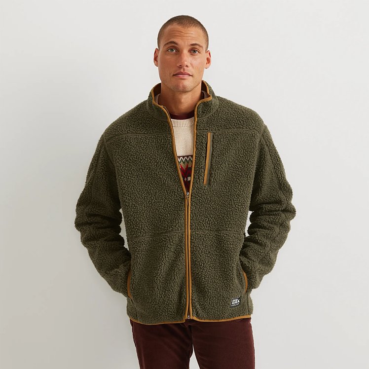Men's Chilali Faux Shearling Fleece Jacket | Eddie Bauer