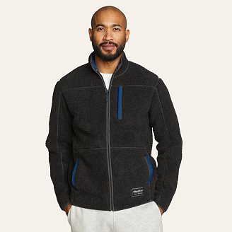 Men's Faux Shearling-lined Thermal Shirt | Eddie Bauer Men's Faux Shearling-lined Thermal Shirt | Eddie Bauer