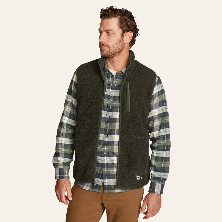 Eddie bauer sherpa vest hotsell