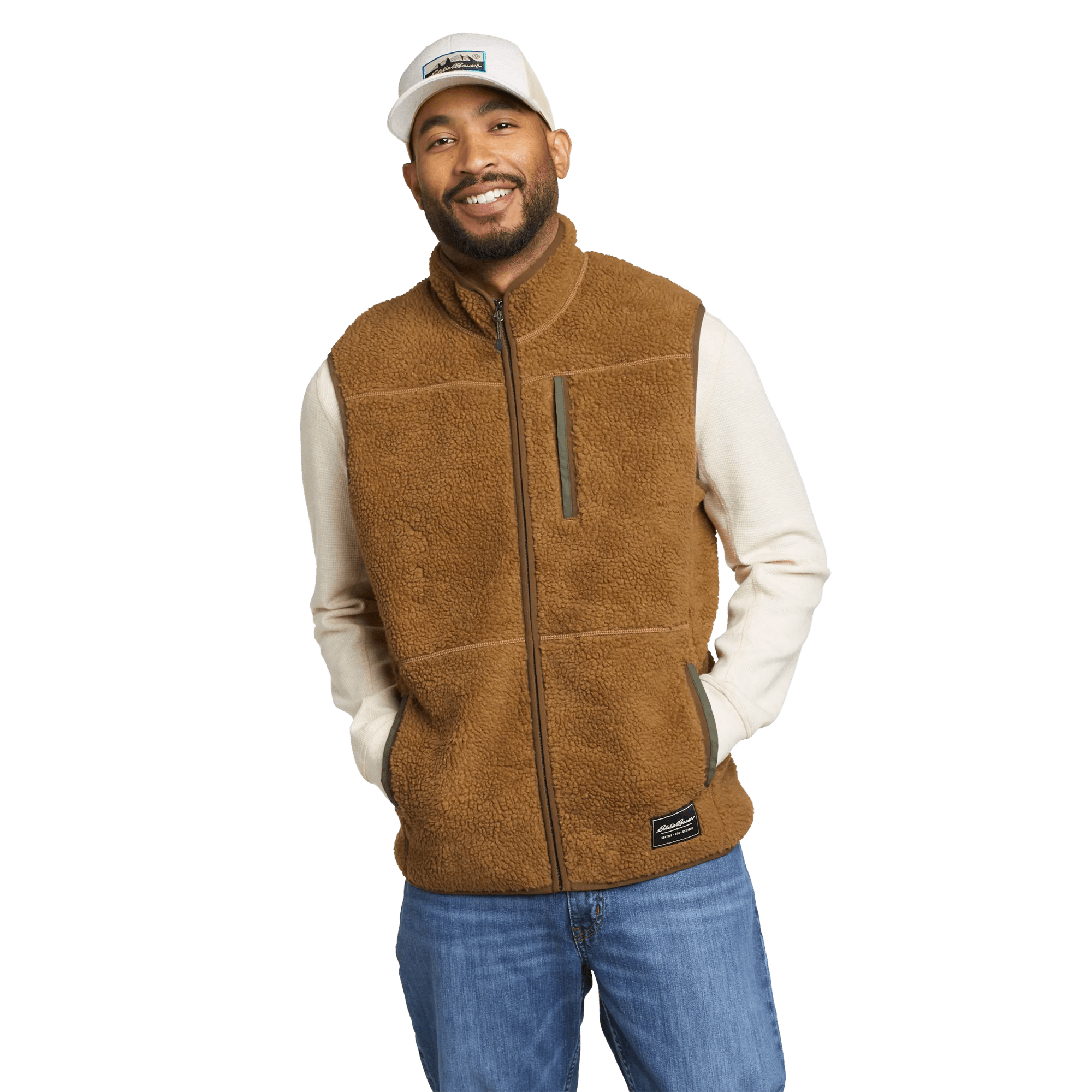 Chilali Faux Shearling Fleece Vest