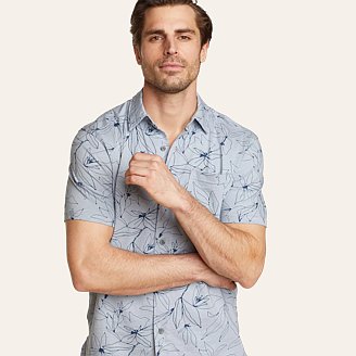 Men's Baja Short-sleeve Shirt - Print