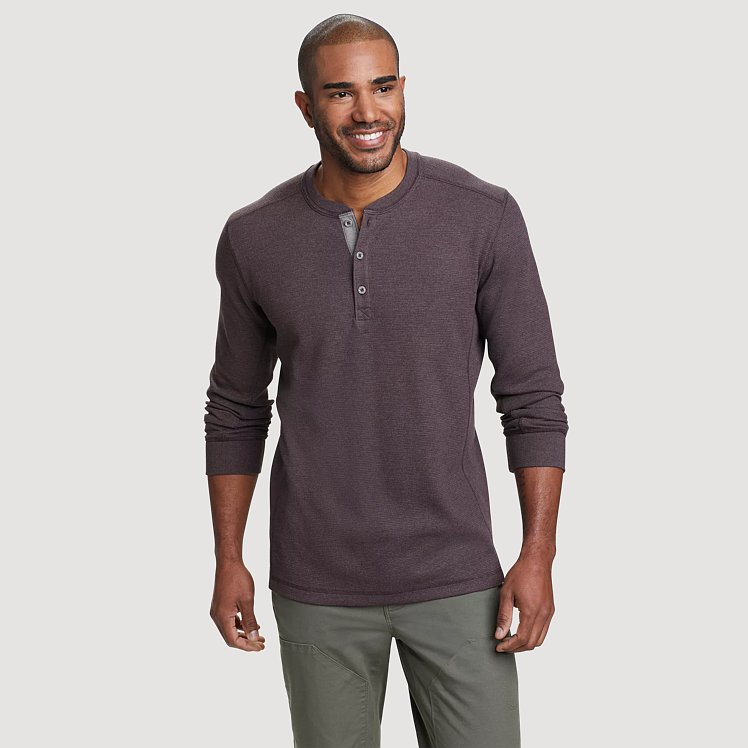 Men's Eddie's Favorite Ultrasoft Thermal Henley Eddie Bauer