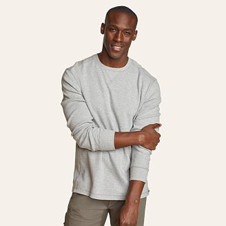Mens Eddies Favorite Ultrasoft Thermal Crew