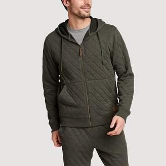 Men's Outlooker Quilted Full-zip Hoodie | Eddie Bauer