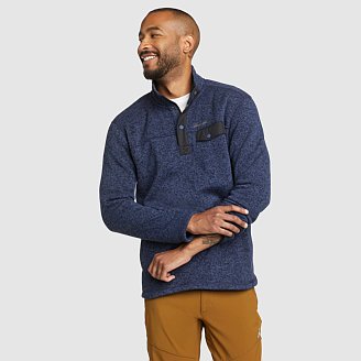 Men's Convector Snap Mock Sweater