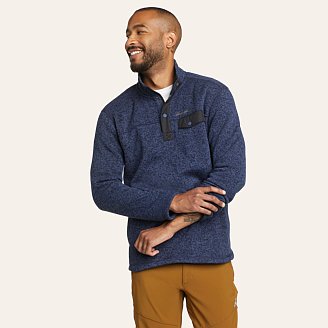 Men's Convector Snap Mock Sweater