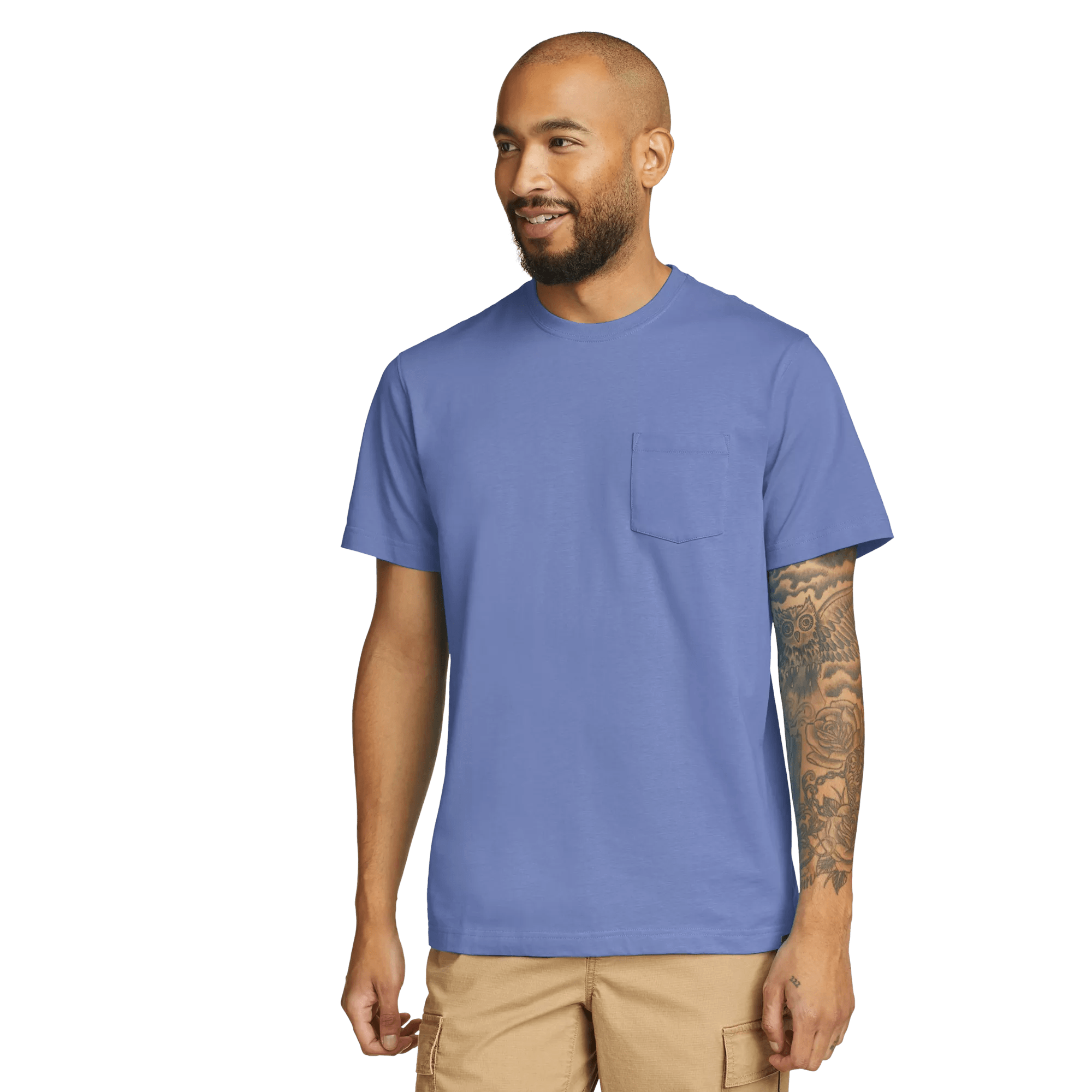 Men's Legend Wash 100% Cotton Short-sleeve Pocket T-shirt | Eddie Bauer