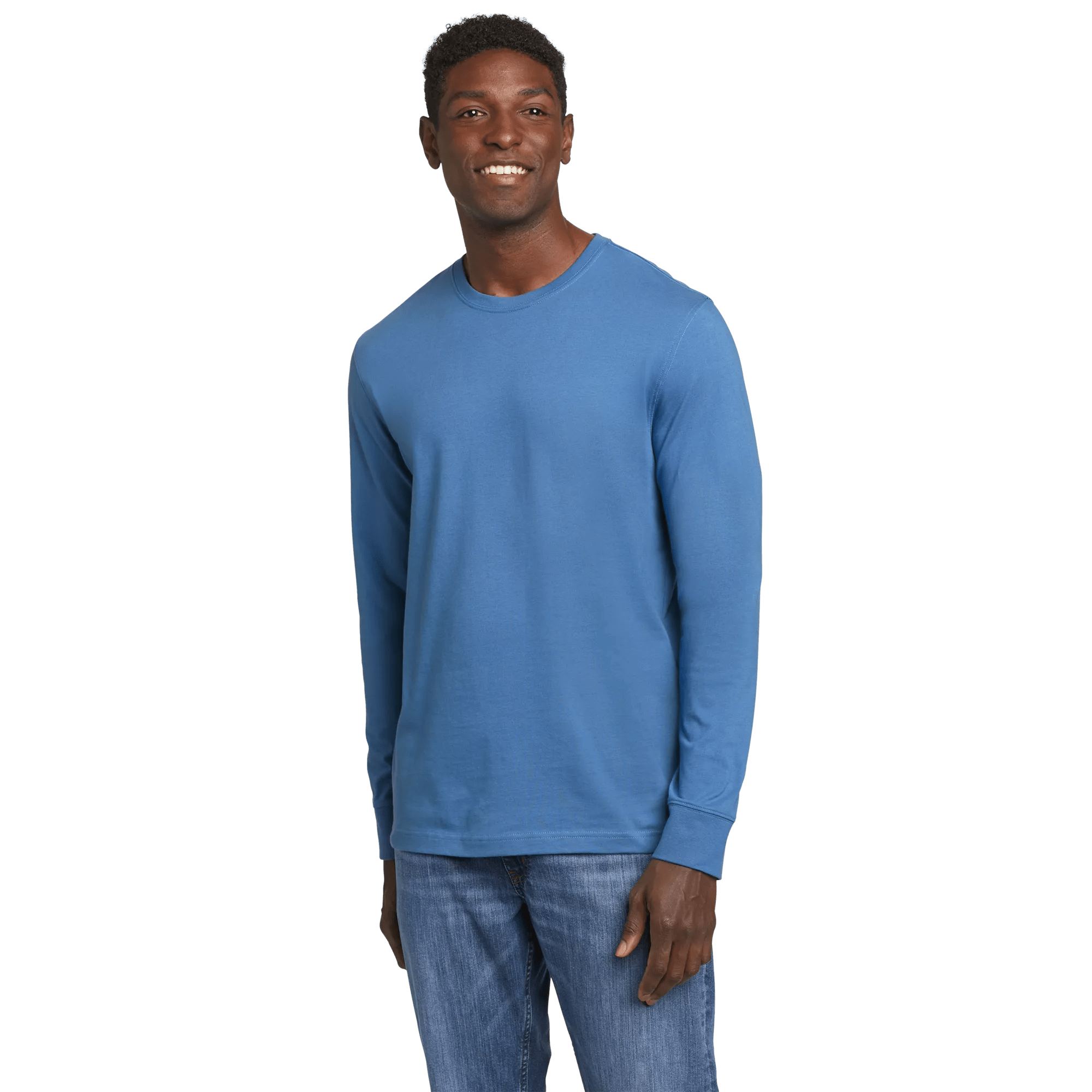 Legend Wash 100% Cotton Long-Sleeve Classic T-Shirt