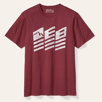 EB Modern Flag Graphic T-Shirt