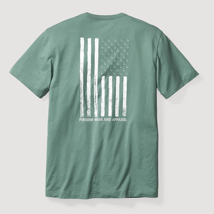 Eb Distressed Flag Graphic T-shirt | Eddie Bauer