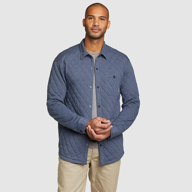 Men s Outlooker Quilted Shirt Jacket