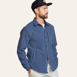 Mens Chutes Pro Corded Fleece Shirt Jacket