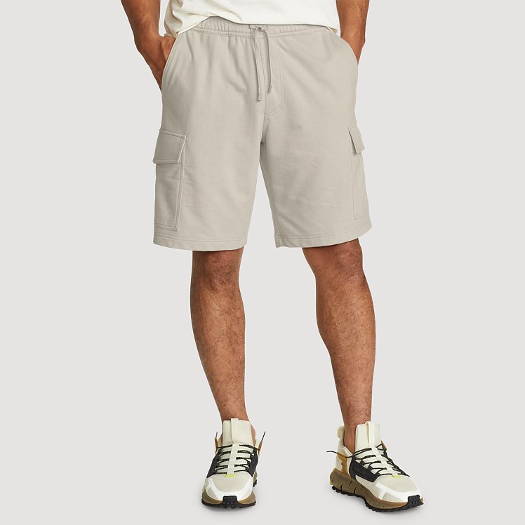 Men's Camp Fleece Cargo Shorts Eddie Bauer