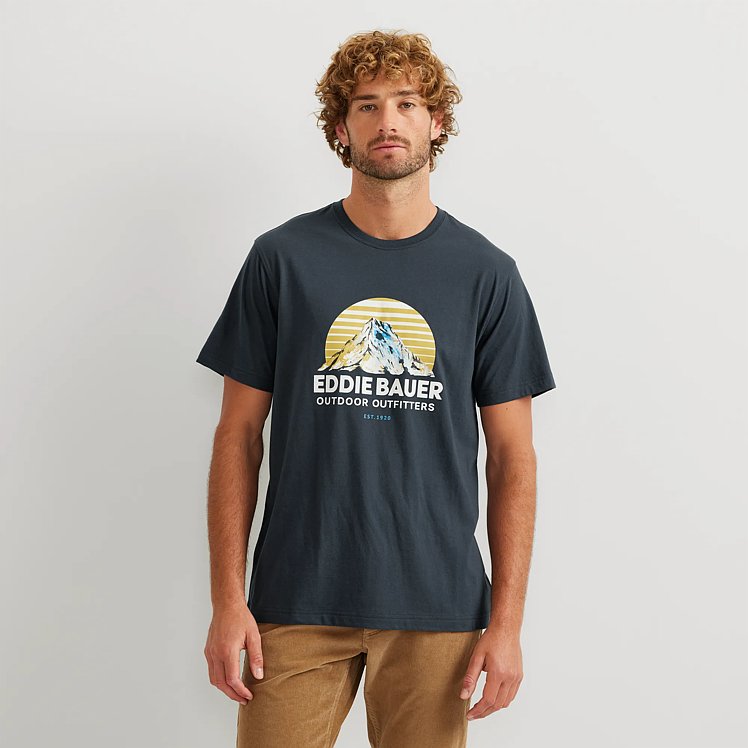 Graphic T-shirt - Mountain Sunset | Eddie Bauer