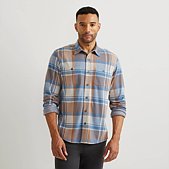 Men's Soft Knit Button Down Shirt