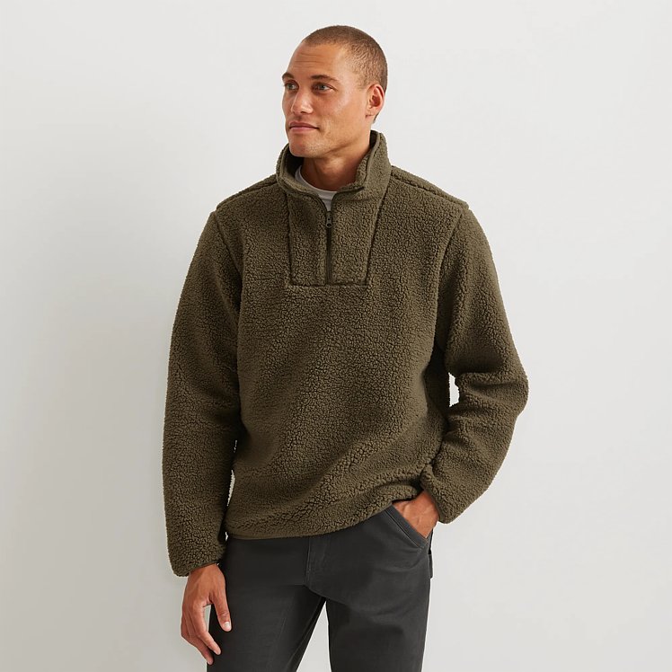 Men's Chill Out Fleece 1/2-zip Pullover | Eddie Bauer