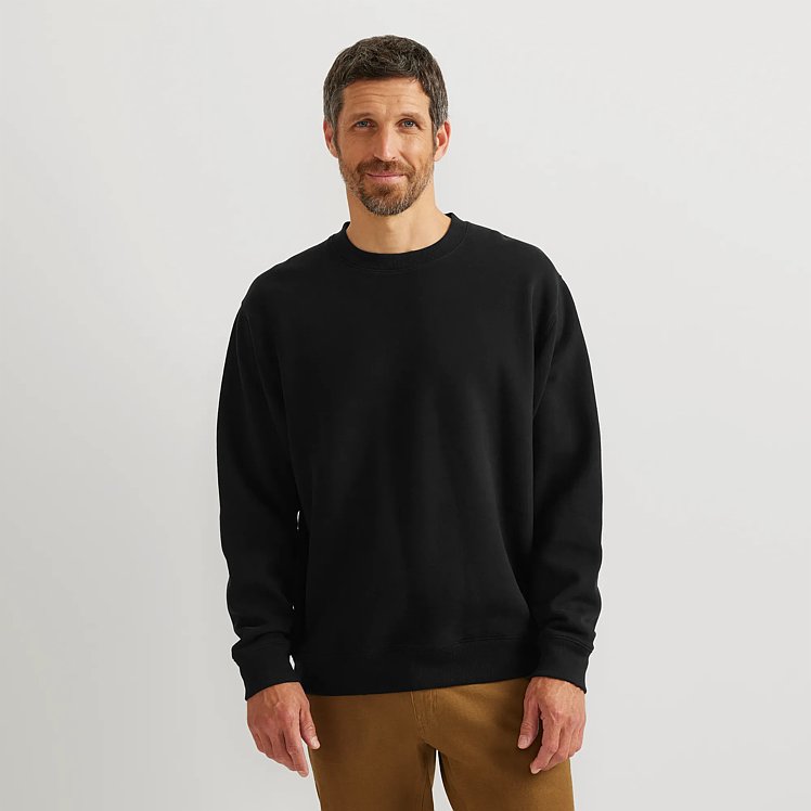 Men's Vintage Soft Crew Sweatshirt Eddie Bauer
