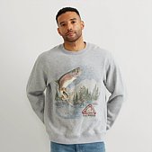 Men's Vintage Soft Fish Crew