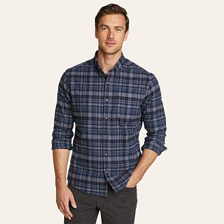 Mens Eddies Favorite Classic Fit Flannel - Pattern