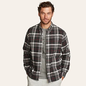 Mens Eddies Favorite Classic Fit Flannel - Pattern