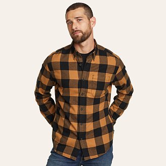 Mens Eddies Favorite Classic Fit Flannel - Pattern