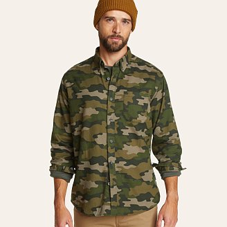 0340156661000060 Mens Eddies Favorite Classic Fit Flannel - Pattern sku 0340156661000060