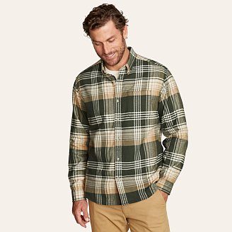 Mens Eddies Favorite Classic Fit Flannel - Pattern