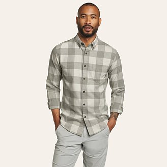 Mens Eddies Favorite Classic Fit Flannel - Pattern