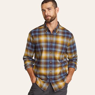 Mens Eddies Favorite Classic Fit Flannel - Pattern