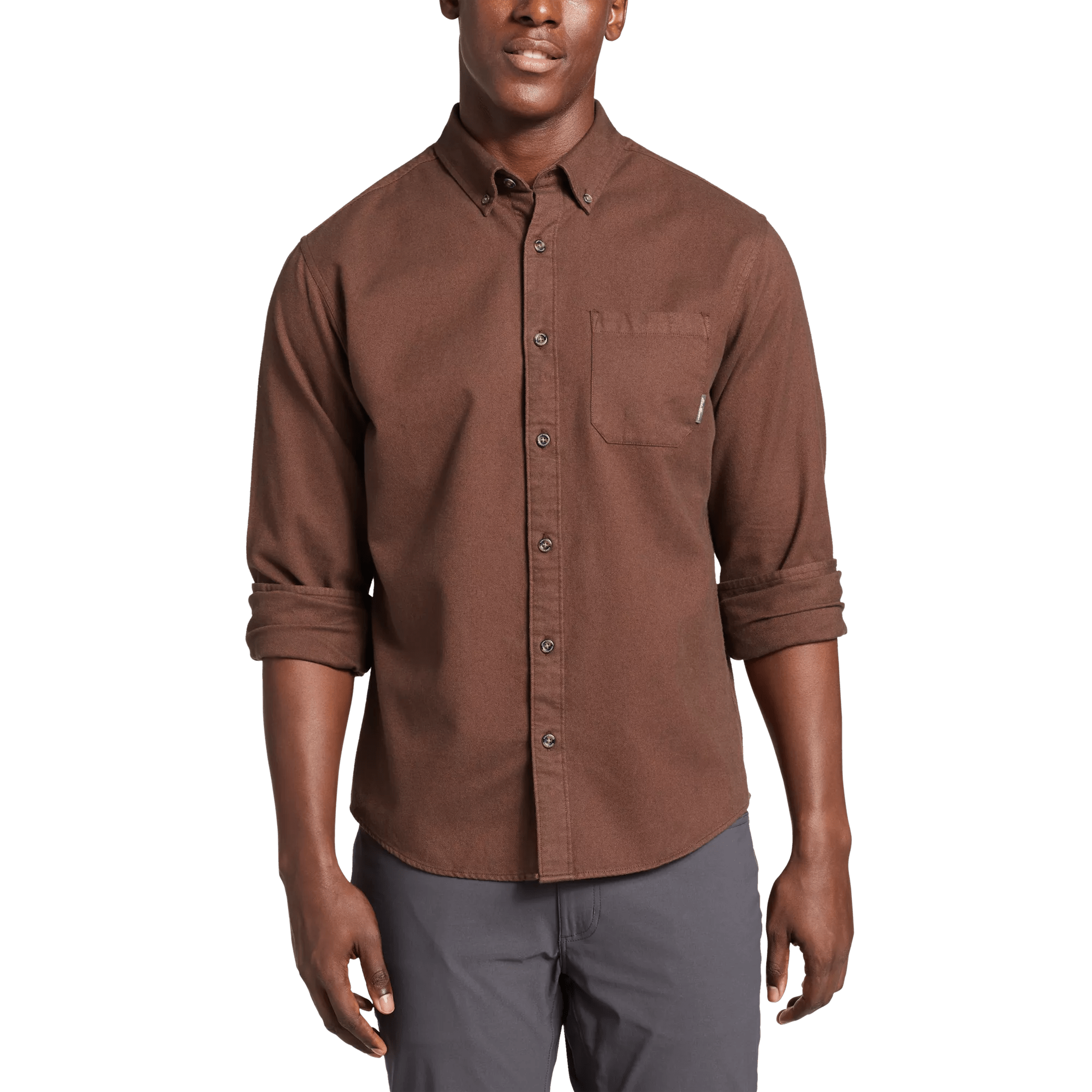 Eddie's Favorite Flannel Classic Fit Shirt - Solid