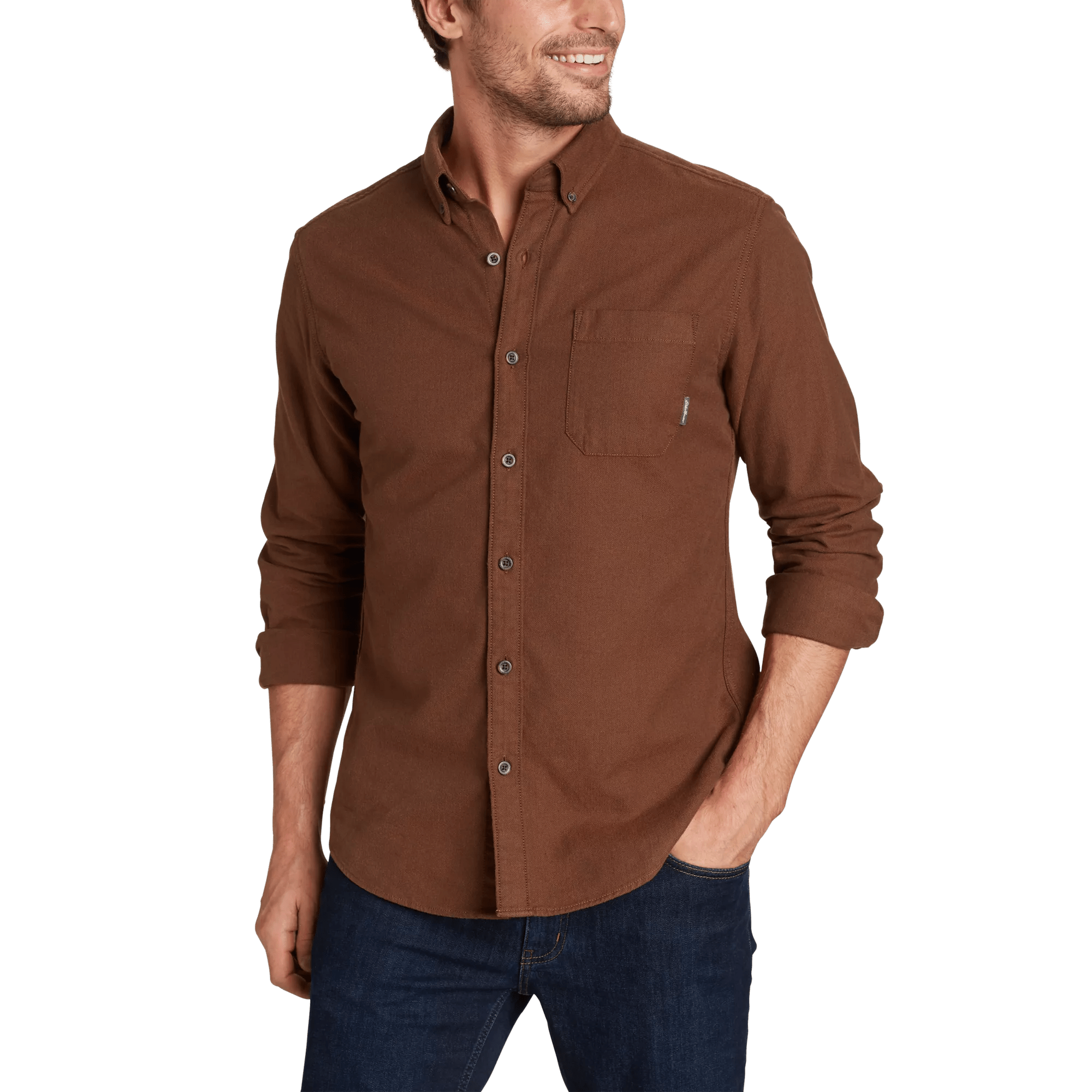 Men's Eddie's Favorite Flannel Classic Fit Shirt - Solid