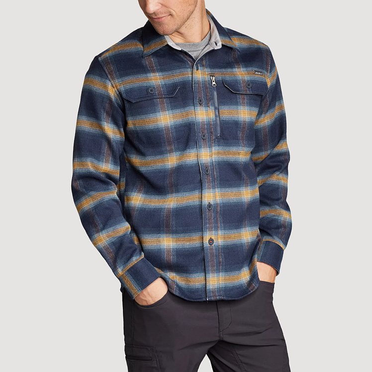 トップス TURN ME ON Heavy Weight Flannel Shirt Soft Flannel Shirt for Men in 100% Cotton, The Grand Flannel in