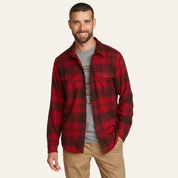 Eddie bauer fleece flannel store