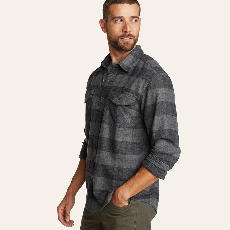Men's Eb Hemplify Flannel Shirt | Eddie Bauer